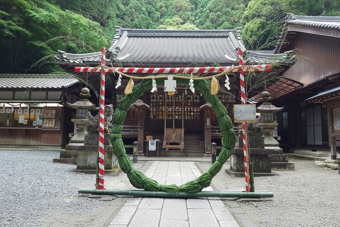 真菰の葉と、夏越しの大祓