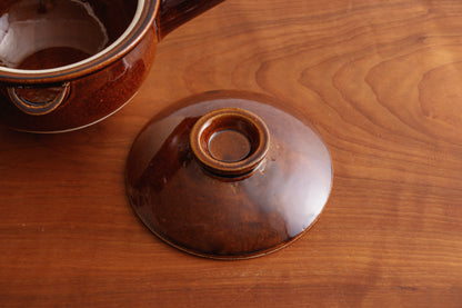 おかゆの鍋 茶