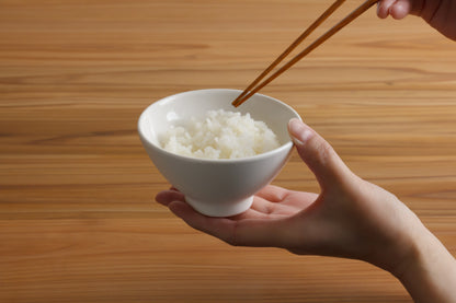 ごはんの碗 しろじろ
