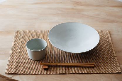 めんの皿 白