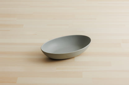 natural オーバルボール グレー