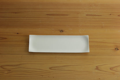 natural 長角皿 白